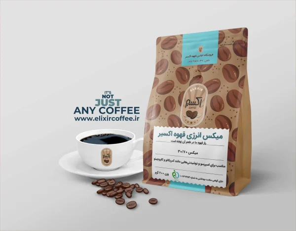 میکس انرژی قهوه اکسیر 70/30